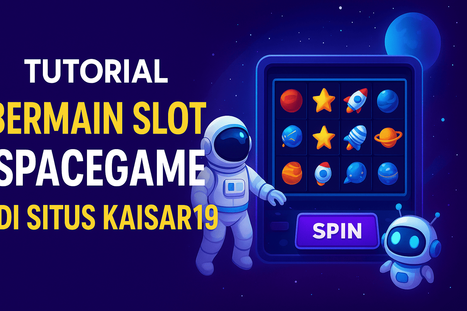 Tutorial Bermain Slot Spacegame di Situs Kaisar19